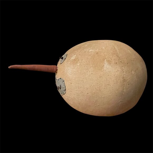 NOS Vtg 2003 Honey and Me Lisa Liffick Primitive Snowman Head Christmas Decor - Picture 5 of 8